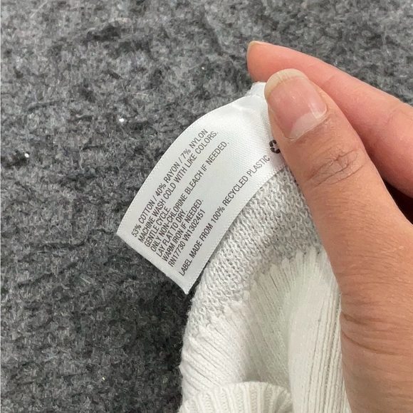 Leopard Print Gray Sweater - Picture 4 of 4